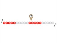 Recognizing to 20 on bead strings