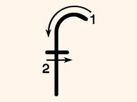 Letter F Tracing