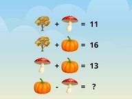 Dagstarters: Rekenraadsels (herfst)