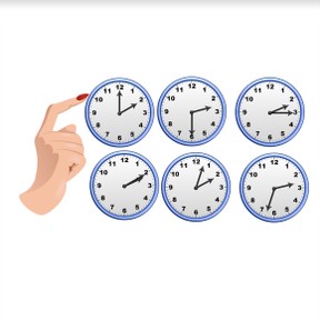 Writing time: Analog clock