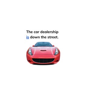 Subject-verb agreement