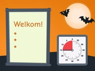 Welkomstpagina: Thema Halloween