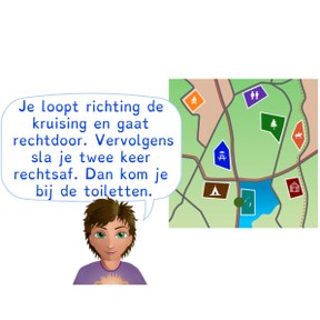 Maken van een routebeschrijving