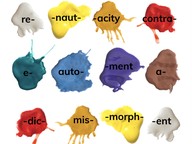 Greek and Latin affixes and roots as clues