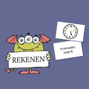 De Beweegbox: Verbind de klok - Wiskunde