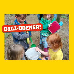 Digi-doener: Geocaching: digitaal schatzoeken!