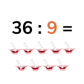 Rekenen met de deeltafel van 9