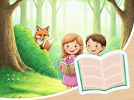 Leestekst avontuur - Lotte en het spoor in het bos