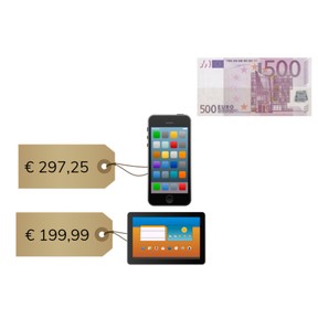 Schattend optellen met kommabedragen t/m 1000 euro