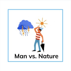 Internal and external character conflicts