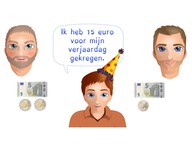 Optellen met hele bedragen t/m 20 euro