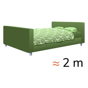 Schatten van lengte in meters