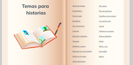 Temas para historias