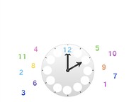 Introduction to telling time with analog clocks