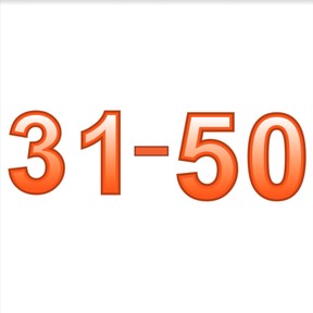 Conociendo los números hasta 50