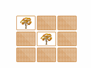 Juego de memoria: Estaciones