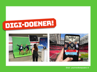 Digi-doener: Werken met een green screen