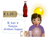 Delen door een kommabedrag
