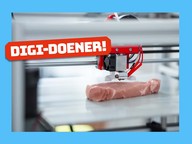 Digi-doener: Vlees uit de printer