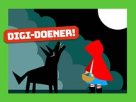 Digi-doener: Roodkapje maar dan anders