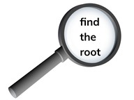 Using known root words as clues to the meaning of unknown words with the same root