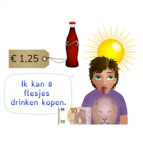Delen door een kommabedrag