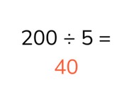 Dividing by a hundreds number