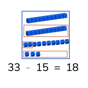 Subtraction to 50 with subtrahends >10