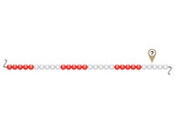 Recognizing to 30 on bead strings