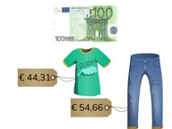 Schattend aftrekken met kommabedragen t/m 100 euro
