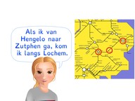 Aflezen van een trein-, tram- of metrokaart