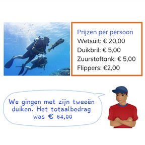 Rekenen met meerdere eenvoudige bewerkingen