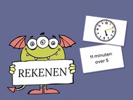 De Beweegbox: Verbind de klok - Wiskunde