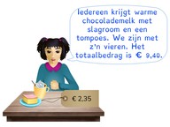 Vermenigvuldigen met kommabedragen t/m 20 euro