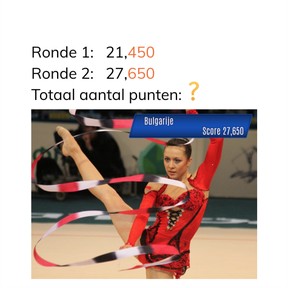 Optellen met kommagetallen met 3 decimalen
