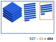 Subtraction to 1,000 crossing hundreds