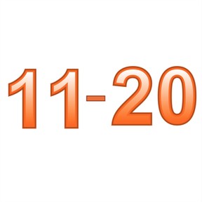 Kennen van de getallen t/m 20