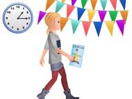 Koppelen van analoge klokken aan digitale klokken met hoge tijden met kwartieren