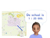 Rekenen met eenvoudige schaal