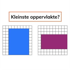 Vergelijken van oppervlakten