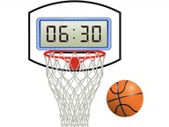 Telling time: Digital clock with half hours
