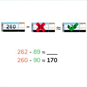 Estimate the difference to 1,000