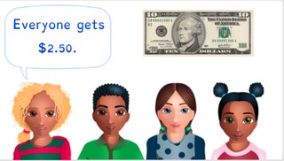 Dividing whole numbers with decimal quotients
