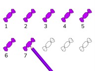 Color quantities 1 to 10