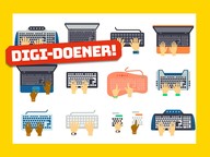 Digi-doener: Toetsenborden van de toekomst