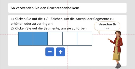 Üben Sie Brüche