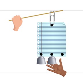 Materials best suited for a task: Sort materials by their strength