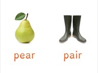 Homophones
