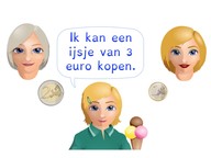 Optellen met hele bedragen t/m 10 euro