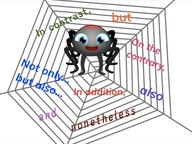 Connect ideas with words, phrases, and clauses